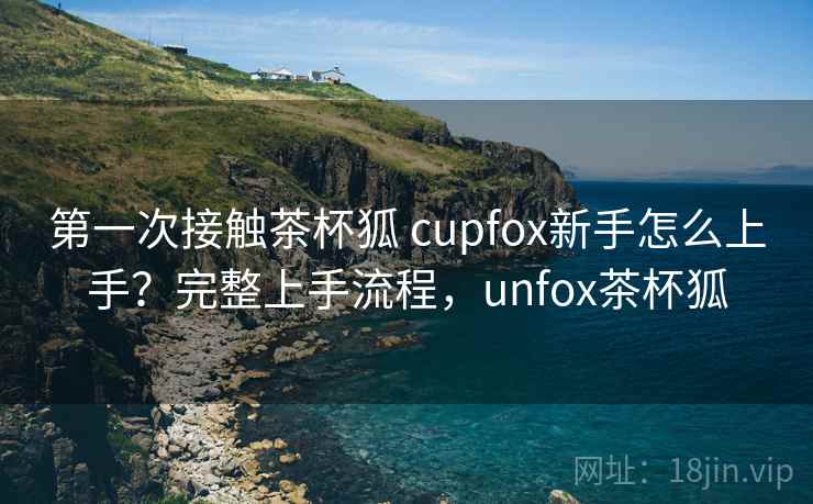第一次接触茶杯狐 cupfox新手怎么上手?完整上手流程,unfox茶杯狐 第一次接触茶杯狐 cupfox新手怎么上手?完整上手流程,unfox茶杯狐