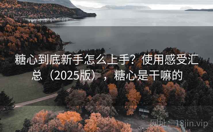糖心到底新手怎么上手？使用感受汇总（2025版），糖心是干嘛的