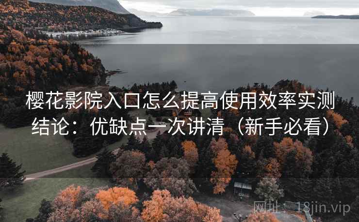 樱花影院入口怎么提高使用效率实测结论：优缺点一次讲清（新手必看）