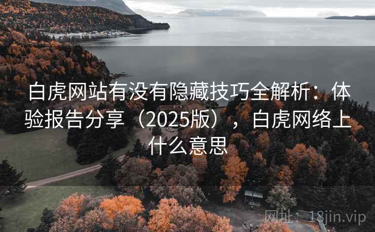 白虎网站有没有隐藏技巧全解析：体验报告分享（2025版），白虎网络上什么意思